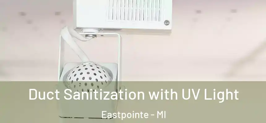  Duct Sanitization with UV Light Eastpointe - MI